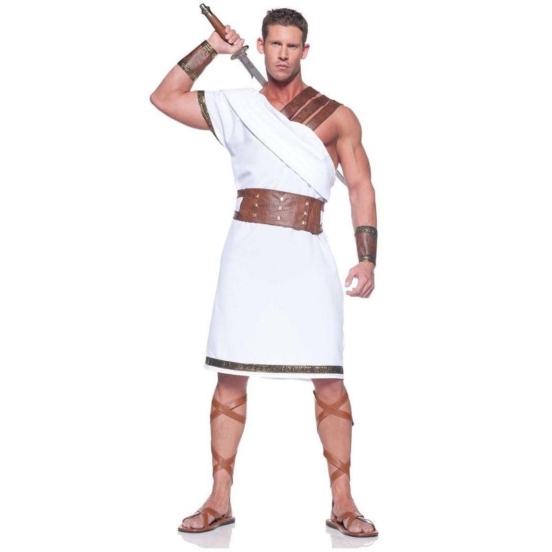 Greek Roman Warrior Costume Adult, 1 of 2