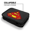 Superman Classic S-Shield Logo Insulated Soft Sided Lunch Box - 4 of 4