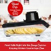 Brentwood Mandoline Slicer and Cheese Grater with 3.6-Cup Storage Container and 6 Interchangeable Stainless Steel Blades, Black - 4 of 4