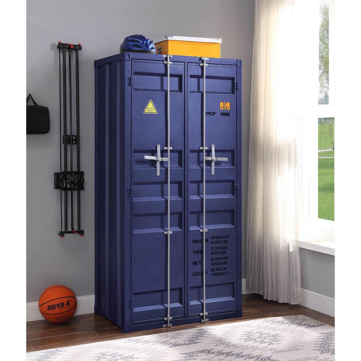 34" Cargo Wardrobe - Acme Furniture - thumbnail 5