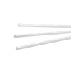 Unique Bargains Kitchen Bathroom Plastic 3-Bar Rotation Towel Rack Hooks and Hangers White 1 Pc - 3 of 4