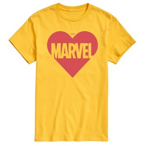 Men's - Marvel - Heart Valentine Short Sleeve Graphic T-Shirt - 1 of 4