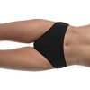 Just Intimates Panties for Women, Combed Cotton Tagless and Breathable High Cut Briefs (6 Pack) - 2 of 4