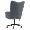 CLIHOME Plush Padding Office Chair with Chrome Base,Adjustable Height Swivel Ergonomic Computer Chair for Living Room, Study Room - 4 of 4