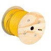 Monoprice Cat6A Ethernet Bulk Cable - 500 Feet - Yellow | Solid, 550Mhz, F/UTP, CMR, Riser Rated, Pure Bare Copper Wire, 10G, 23AWG, No Logo (UL) - image 4 of 4