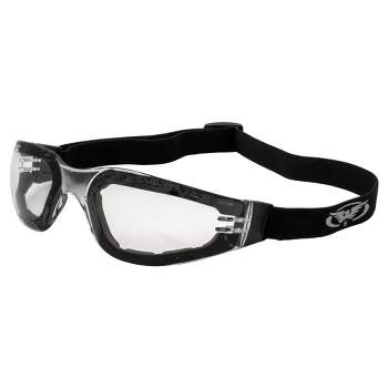 Global Vision Eyewear Cougar Safety Motorcycle Glasses With Clear ...