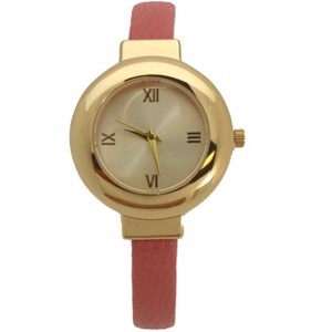 OLIVIA PRATT PETITE GOLD TONE BANGLE WATCH - 1 of 4