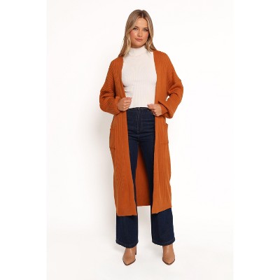 Petal and Pup Makenna Long Open Front Cardigan