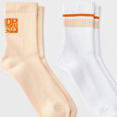 Peach/White/Orange