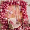 PartyWoo Balloons Metallic Pink 12 Inch 50 pcs - 4 of 4