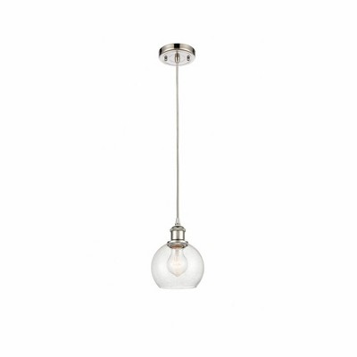Athens - 1 Light Mini Pendant In Industrial Style-9.88 Inches Tall and 6 Inches Wide