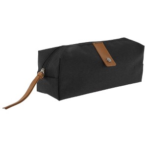 Unique Bargains Pencil Case Snowflake Oxford Style with Large Capacity for Office Supplies 1 Pc - 1 of 4