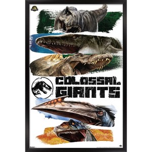 Trends International Jurassic World: Rebirth (2025) - Colossal Giants Framed Wall Poster Prints - 1 of 4