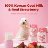 It's Goat! Strawberry! Freeze-Dried Goat Milk, Sweet Potato, Strawberry Snack for Dogs and Cats, 1.76 oz - 3 of 4