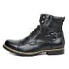 Santimon Men's Boots Casual Motorcycle Combat Ankle Dress Boot - 2 of 3