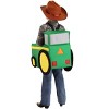 HalloweenCostumes.com One Size Fits Most   Toddler Ride in a Tractor Costume, Black/Yellow/Green - 4 of 4