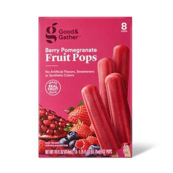 Frozen Berry Pomegranate Fruit Pops - 14oz/8ct - Good & Gather™