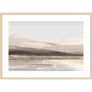 Amanti Art Mountain Peak by Allison Pearce Wood Framed Wall Art Print - 1 of 4