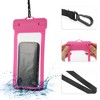 Unique Bargains Wide Side Mobile Waterproof Bag 4.92"x9.65" 2 Pcs - 3 of 4