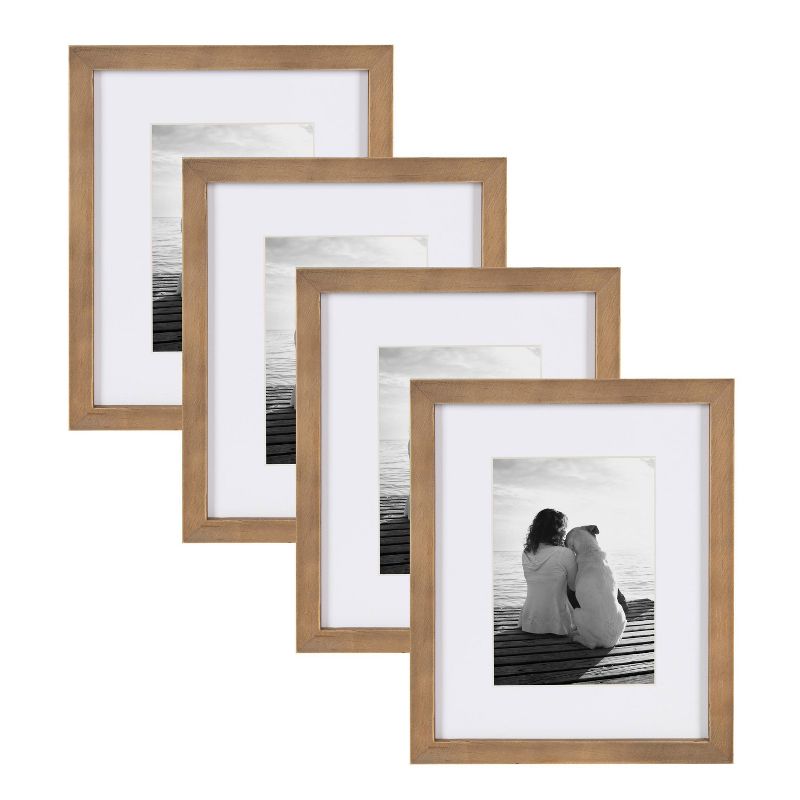 8" x 10" Matted to 5" x 7" Gallery Tabletop Frame  - Kate & Laurel All Things Decor, 1 of 8