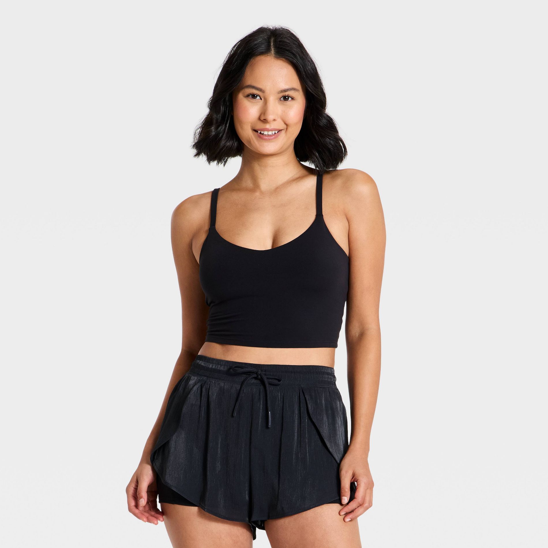 Women's Longline Cross Back Active Tank Top - JoyLab™