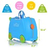Trunki Kids' Ride-On Hardside Carry On Suitcase - 4 of 4