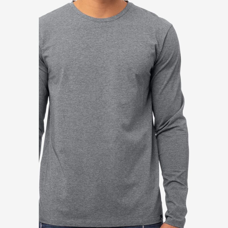 X RAY Men's Long Sleeve Crewneck T-Shirt, 4 of 6