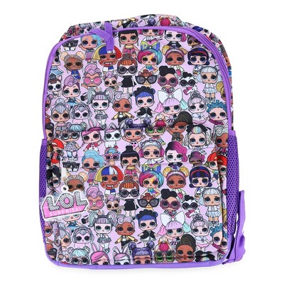 Accessory Innovations Company LOL Surprise All Over Print 16 Inch Backpack With Printed Straps