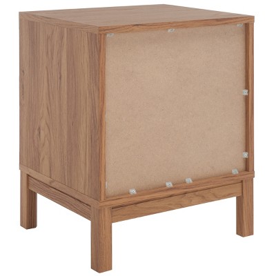 Galio Oak and Gold 2 Drawer Nightstand