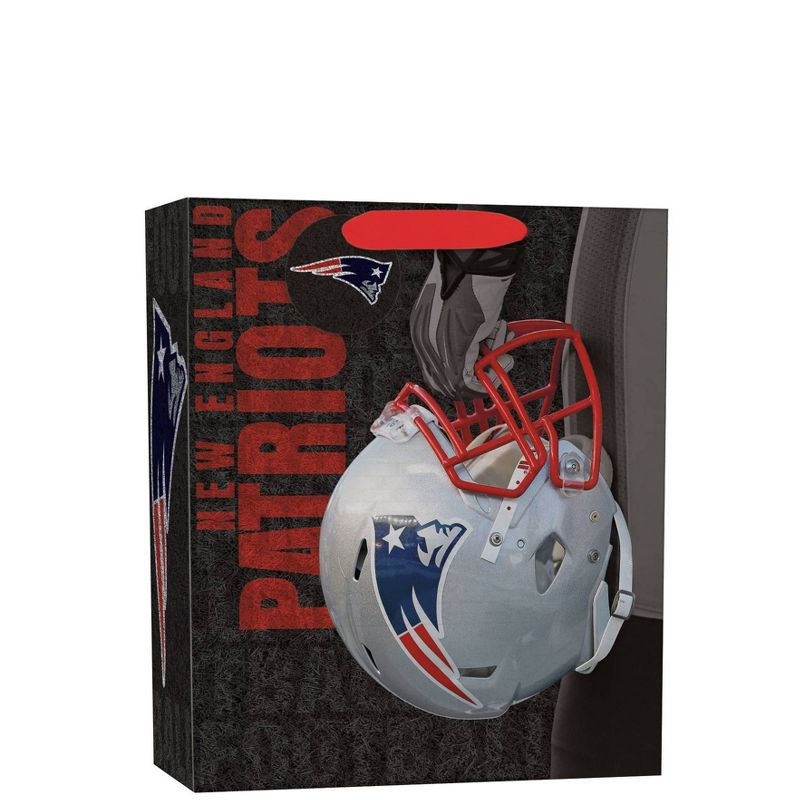 NFL New England Patriots Large GoGo Gift Bag, 3 of 4