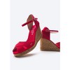 Aiguablava Limited Edition Canvas Espadrille Sandal Wedges - 3 of 4