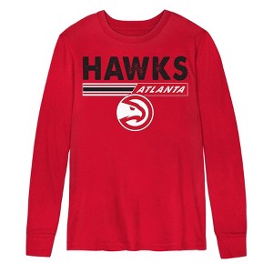 NBA Atlanta Hawks Boys' Long Sleeve T-Shirt - 1 of 1