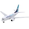 Boeing 737-600 Commercial Aircraft "Westjet Airlines" (C-GWSL) White with Blue Tail 1/400 Diecast Model Airplane by GeminiJets - 2 of 3