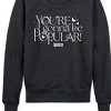 Women's - Wicked - You're Gonna Be Popular Lightweight French Terry Slouchy - 2 of 4