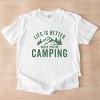 Simply Sage Market Life Is Better When You're Camping Garment Dyed Tee - 3 of 4