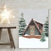 Winter cottage I Gallery-Wrapped Canvas - 2 of 4