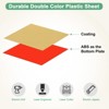 Unique Bargains Plastic Laser Engraving DIY Indoor Outdoor Engraving Blank Materials - 2 of 4
