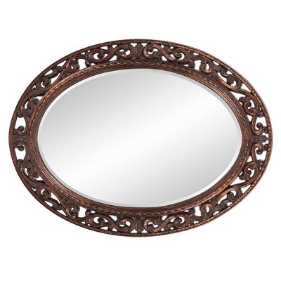 Allure Interwoven Beveled Rectangular Wall Mirror