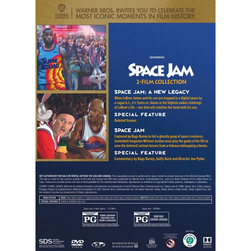 Space Jam/Space Jam: A New Legacy DBFE - Iconic Moments (Line Look) (Blu-ray), 3 of 4