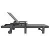 WestinTrends Ashore Modern Reclining Chaise Lounge With Arms & Wheels - 4 of 4