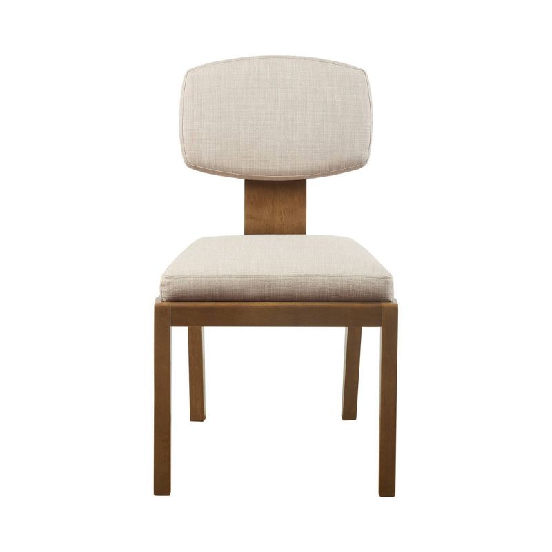 Set of 2 Lemmy Armless Upholstered Dining Chairs Tan - Ink+Ivy, 4 of 13