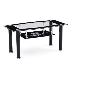 Coffee Table Black - Hodedah Import