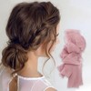 Unique Bargains Women's Elegant Large Organza Spring Hair Clips 1 Pc - 2 of 3