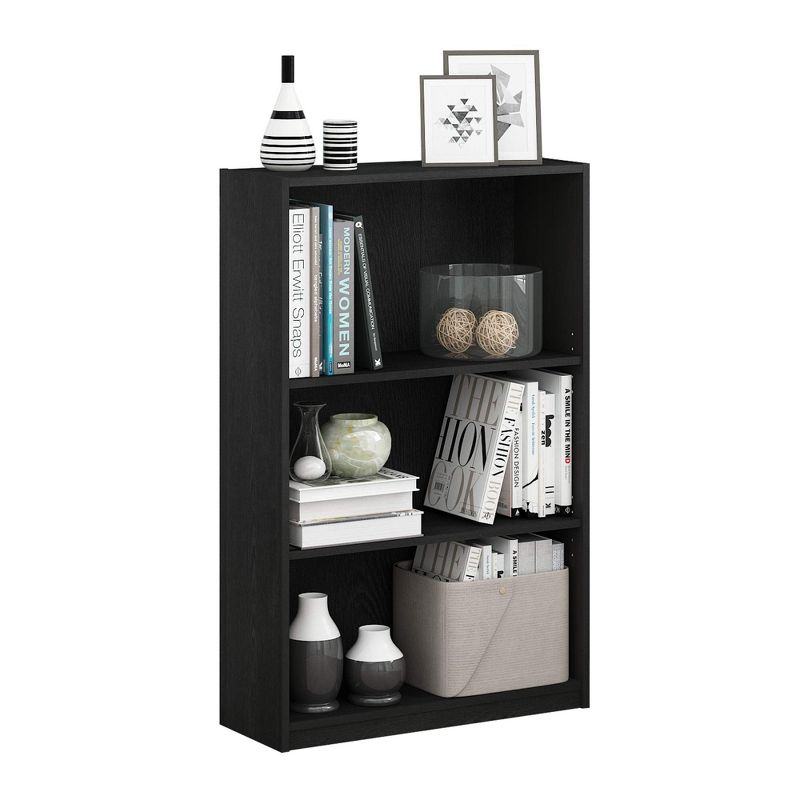 Furinno JAYA Simple Home 3-Tier Adjustable Shelf Bookcase, 4 of 7