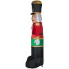 Gemmy Christmas Inflatable Luxe Nutcracker, 8 ft Tall, Multi - 3 of 4
