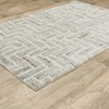 Captiv8e Designs Cayden Casual Herringbone Ivory/Beige Rug - 2 of 4