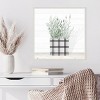 Amanti Art Lavender Blossom In Modern Pot II by Janice Gaynor Canvas Wall Art Print Framed 22 x 22-in. - 4 of 4