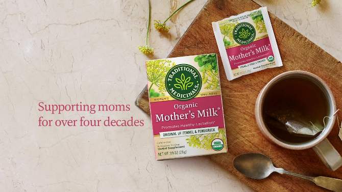 Traditional Medicinals Mother's Milk Herbal Tea - 32ct, 2 of 8, play video
