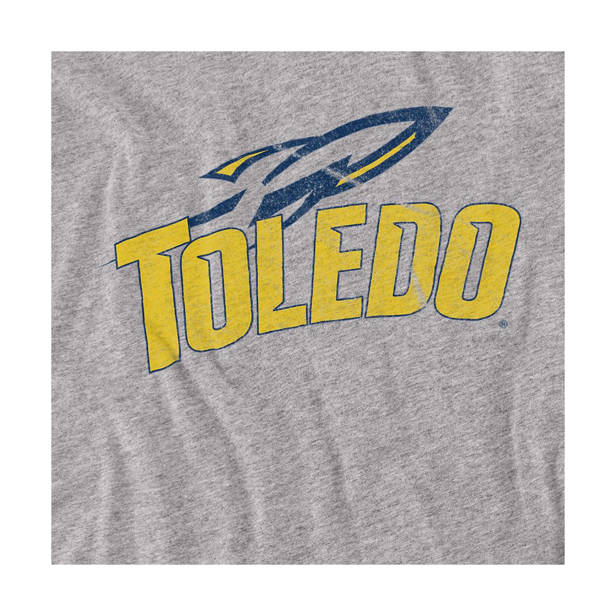 Men's University of Toledo Official Distressed Primary T-Shirt - thumbnail 2