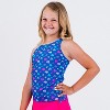 Calypsa Girl's Abby Tankini Swim Top - 3 of 3
